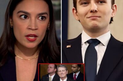 AOC BULLIES BARRON TRUMP ON SENATE FLOOR – THEN KENNEDY STEPS IN AND MAKES HER FACE TURN GHOST-WHITE IN 35 SECONDS FLAT