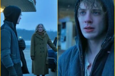 “No one’s ever made me food just because they cared.” A line that hits like a quiet heartbreak… and opens a story that feels like a scene from a winter drama you can’t stop watching. A retired teacher. A boy who vanished twenty years ago. And an envelope that should never have found its way back to her hands. The moment Mrs. Hayes unfolded that old photograph—the abandoned gas station, the scribbled plea, the handwriting she recognized instantly—everything inside her stopped. Because the child she once tried to save… was now asking for something he’d never dared ask before. The drive through the frozen backroads. The shaky breath when she finally saw him—older, thinner, wearing gloves so worn the cold tore through them. And the truth he whispered under the dim yellow light… the truth that made her knees tremble. She saw the scars. She saw the fear. She saw the boy beneath the grown man’s face. And then came the moment—the one that changes everything—when she asked the question he’d been waiting his whole life to hear. But what he answered… is the part that will stay with you. Read the full story in the first comment 👇