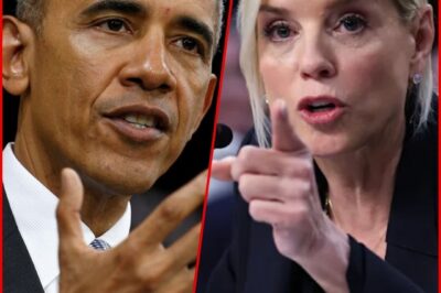 Washington BLOWN WIDE OPEN.  A p0litical b0mbshell just dropped: Pam Bondi is accusing Barack Obama himself of secretly engineering the 2016 “Russ!an interference” narrative.  She’s demanding a full federal investigation, and the shockwaves are already shattering old alliances across D.C.  But the real story isn’t just the accusation—it’s who she implicated next. The names she revealed have Washington’s elite absolutely scrambling.