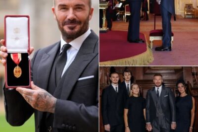 BREAKING: In a shocking twist, football legend David Beckham’s dreams of knighthood may be shattered just 24 hours after the honor was bestowed.  Sources reveal that a single, massive mistake has put Beckham’s new title in jeopardy, leaving fans stunned and the sporting world in disbelief.  What did Sir David do to risk it all—and can anything save his knighthood now?