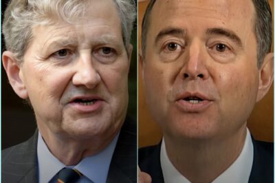 Adam Schiff’s Bold Move to Outsmart Senator John Kennedy Backfires, Leaving Everyone Speechless! In a stunning Senate showdown, Congressman Adam Schiff faced off against Senator John Kennedy, resulting in a dramatic takedown that left the nation speechless. What began as a routine hearing on intelligence reform quickly escalated into a fierce battle of wits, with Kennedy dismantling Schiff’s arrogance through a masterclass of evidence and wit. As accusations of corruption and ethical violations flew, the stakes rose, culminating in a shocking twist that led to Schiff’s own lawyer abandoning him on live television. This confrontation not only exposed deep-seated political corruption but also marked a pivotal moment in American politics, showcasing the power of truth and accountability.