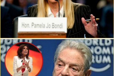 SHOCKWAVE ALERT: The Billionaire Financier vs. The Law! In a move that could rewrite the rules of political funding, Jeanine Pirro just dropped a legal bombshell targeting George Soros’s alleged secret bankrolling of protests across America. She’s introducing a fierce new bill that seeks to classify such funding as organized crime under the powerful RICO Act. If this passes, the legislation wouldn’t just be symbolic—it would grant the authority to FREEZE Soros-linked accounts overnight. Is this the beginning of the end for ‘shadowy’ political financing? The full details are too explosive for a caption.