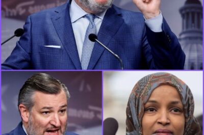 “Congress in Chaos: Ted Cruz Exposes Ilhan Omar in Historic Senate Showdown”  In a Senate hearing room on the edge of chaos, what was meant to be a routine policy discussion quickly spirals into an explosive confrontation that could define the decade. Representative Ilhan Omar enters, ready to dominate the stage, but Senator Ted Cruz has other plans. With a devastating flood of irrefutable evidence, Cruz flips the script, leaving Omar reeling. As accusations of fraud, betrayal, and divided loyalties collide, careers begin to crumble under the unforgiving spotlight of national media. Allies who once stood by her side begin to retreat, and the truth hits with the force of a freight train. This isn’t just a clash of political ideologies—it’s a seismic shift in Washington, a reckoning that will forever alter the landscape of Congress.  The question is: will Omar survive the storm, or is this the end of her political career?