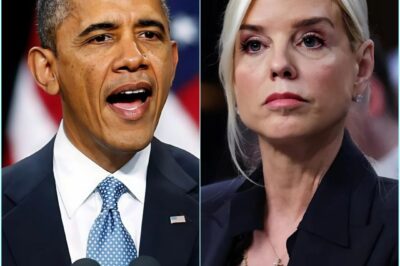 Washington BLOWN WIDE OPEN. A P0LITICAL B0MBSHELL just dropped: Pam Bondi is accusing Barack 0bama himself of secretly engineering the 2016 “Russian interference” narrative. She’s demanding a full federal investigation, and the SHOCKWAVES are already shattering old alliances across D.C. But the real story isn’t just the accusation—it’s who she implicated next. The names she revealed have Washington’s elite absolutely scrambling.