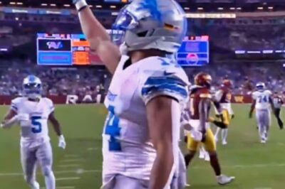 Lions’ Amon-Ra St. Brown’s Unexpected Touchdown Celebration For President Do.nald T.ru.m.p In Attendance Is Going Viral [VIDEO]