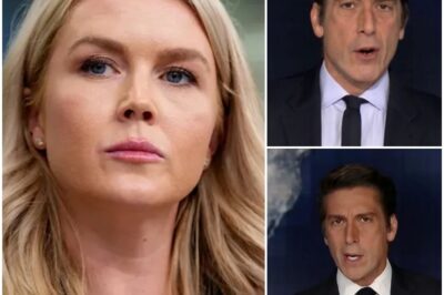 MEDIA MAYHEM: Karoline Leavitt Trolled as David Muir Halts ABC Show for Breaking Donald Trump Update!