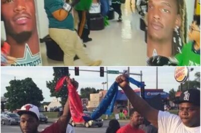 Elementary School Kids Caught On Camera Getting Violent With Dallas Cowboys Players During Bizarre Routine Before Eagles’ NFC East Showdown 🔥The footage stunned fans — tiny elementary schoolers swinging, shoving, and “attacking” Dallas Cowboys players in a chaotic routine no one could explain. Players looked confused, coaches looked nervous, and the internet is now flooded with theories.k