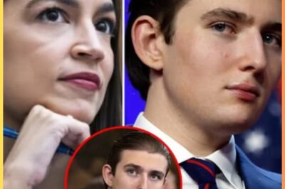 BREAKING: AOC Humiliates Barroп Trumρ in Senate Climate Debate—But Senator Kennedy’s Explosive Red Folder Exposes Her Secrets and Turns the Tables in Viral Showdown!