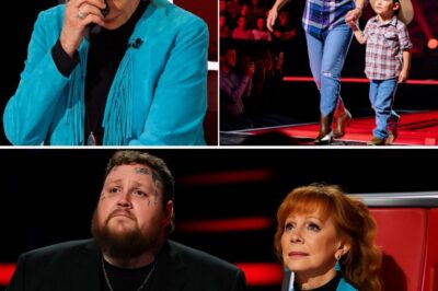 THE VOICE SHOCKER: Young Mother’s Emotional Duet With Her Son Silences Studio—Jelly Roll & Reba McEntire Break Down as Redemption Unfolds! Last night on The Voice, a young mother who gave up on her dreams at 18 took the stage with her 6-year-old son, delivering an emotional duet of “Save Me” that left the studio speechless. But the biggest surprise was when Jelly Roll appeared next to a tearful Reba McEntire—transforming the moment into a symbol of hope, healing, and the extraordinary courage of a mother standing up for her voice.