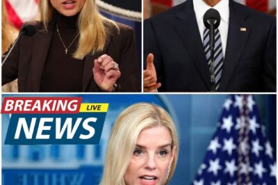 A D.C. earthquake just hit. Pam Bondi has publicly accused Barack 0bama of being the hidden architect behind the entire 2016 “Rυssiaп interference” story.  She’s not just talking—she’s demanding a full federal investigation that’s already sending tremors through the ρolitical establishment. But the core accusation is just the beginning. The real bombshell is who she claims helped him… and the D.C. elite are in a full-blown panic.