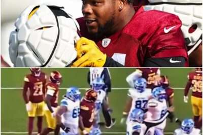 “Daron Payne Releases Explosive Video Proving Amon-Ra St. Brown Threw The First Punch — Ref Watched It Happen And Did Nothing”💥Just when fans thought the postgame drama was over, Daron Payne dropped a bombshell. The Commanders star posted shocking new footage that appears to show Lions wide receiver Amon-Ra St. Brown throwing the first punch — right in front of a referee who never threw a flag. The clip has set social media ablaze, with fans demanding answers and the NFL scrambling to review what really went down.k