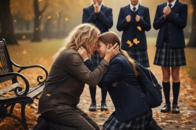 Every Day, a Stranger Waited for Her After School Claiming to Be Her Mother — The Truth Changed Everything…
