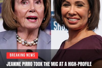 BREAKING NEWS🔴: Jeanine Pirro wasn’t invited to keep quiet — and she made that clear. In this heated confrontation, Pirro took the mic at a high-profile political event and launched a brutal attack on Nancy Pelosi, calling her the “Queen of Corruption” to a stunned audience. What started as a staged and controlled evening for Pelosi turned into a public trial. What happened next sent the media into a frenzy…