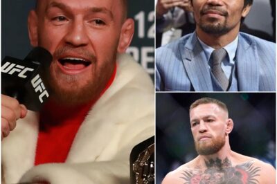 “BE BRAVE, PACMAN!” — Conor McGregor SH0CKS Fans by Challenging Manny Pacquiao to a HEAVYWEIGHT Fight and DEMANDS Permission to KICK — Leaving the Boxing World in TOTAL CHAOS!k