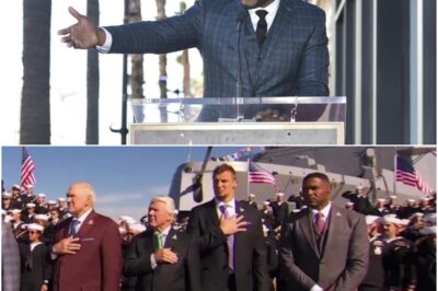 Michael Strahan’s Heart-Stirring Veterans Day Act on Live TV Leaves America in Tears One Year After Anthem Controversy🎖️.Just one year ago, Michael Strahan stood beneath the same flag — and a single gesture nearly cost him his career. Millions accused him of disrespecting the anthem. The backlash was fierce and unforgiving. But this Veterans Day, live on national television, Strahan turned controversy into redemption. What he did caught even his co-hosts off guard — and by the time the cameras stopped rolling, the entire studio rose to their feet in silence.k