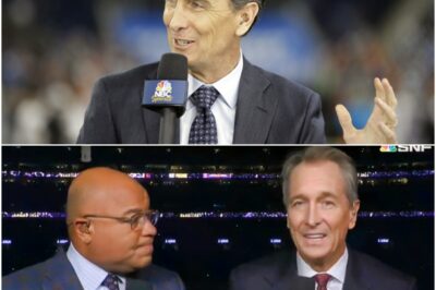 Cris Collinsworth Has the Internet in Shock After His Incredibly Racy Comment During ‘Sunday Night Football’🏈.Millions tuned in expecting another routine NFL matchup — but what Cris Collinsworth blurted out live on air left fans everywhere gasping. Within seconds, clips flooded X and TikTok, sparking thousands of comments from stunned viewers who couldn’t believe what they’d just heard. Was it a slip of the tongue, an off-script joke, or something far bolder? Even his co-host’s stunned reaction told a story of its own.k