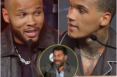 “TOTAL CHAOS!”: Eddie Hearn DERAILS Eubank Jr vs Benn Press Conference With an UNEXPECTED Stunt That Left Both Fighters Fuming And Everyone Demanding To Know WHY He Did It!k