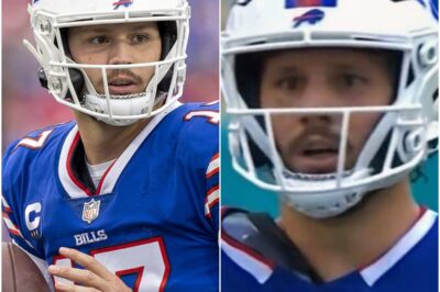 Josh Allen Labeled ‘Most Annoying Player in the League’ After Cameras Capture His Outlandish Sideline Moves vs. Dolphins”🎥.The night was supposed to be about a big win — but instead, the spotlight shifted to Josh Allen’s sideline theatrics. With dozens of cameras rolling, the Bills quarterback’s exaggerated gestures and animated reactions drew more chatter than the scoreline itself. Fans and analysts alike paused mid-live broadcast, stunned. k