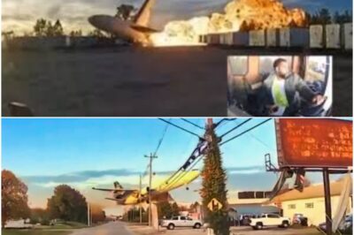 Newly Released Dash Cam Footage Shows Doomed UPS Cargo Jet Briefly Taking Flight Before Exploding Into Massive Fireball 🔥Raw dash cam footage has surfaced, capturing the harrowing moments of a UPS cargo jet as it lifts off only to be engulfed in a catastrophic fireball. The brief but terrifying flight reveals a disaster unfolding in real time, leaving viewers stunned and desperate for answers. This explosive footage uncovers the chilling reality behind the tragedy.k