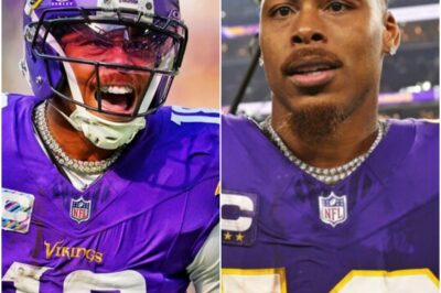 Minnesota Vikings Reportedly Eye Blockbuster Trade Sending Justin Jefferson To AFC Powerhouse — Move Could Shake Up Super Bowl Odds 🏈The rumor mill just exploded. Reports out of Minnesota suggest the Vikings are exploring a shocking trade that would send superstar wideout Justin Jefferson to a top AFC contender. Insiders say the proposal is already making waves inside front offices — and if it happens, it could completely reshape the playoff picture and tilt the Super Bowl odds overnight.k