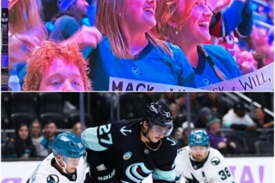 Two Female San Jose Sharks Fans Are Catching Major Heat For Their “Disgusting” Jumbotron Signs During Game vs. Seattle🔥🤯🔥Fans were cheering one second and gasping the next as the camera zoomed in on two women holding signs so shocking that the entire arena erupted. What they wrote has everyone talking — and the backlash is getting worse by the hour.k
