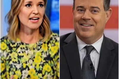 BREAKING: Savannah Guthrie ERUPTS On Live TV — Accuses Carson Daly Of Shocking On-Set Behavior In Chaotic ‘Today’ Show Meltdown.k