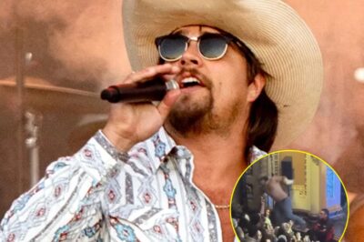 PANIC ON STAGE: Country Star Gavin Adcock PLUNGES Off Stage Mid-Concert — Fans SCREAM As Crew Rush To Save Him! 😱🎤Country music star Gavin Adcock had a frightening moment when he unexpectedly fell off the stage during a live concert. Fans and crew rushed to his aid as the incident unfolded, raising concerns about his condition and the impact on his performance.k