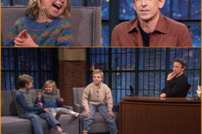 OOPS! Seth Meyers daughter Adelaide, 4, blurts out NSFW comment on talk show as shocked live audience cracks up