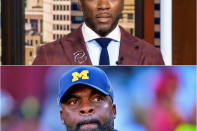 Espn Bombshell: Ryan Clark Drops Jaw-Dropping Claim On Black Community After Sherrone Moore’s Scandalous Behavior 💣🎙️A routine ESPN segment suddenly turned nuclear when Ryan Clark unleashed a stunning claim about the Black community while reacting to Sherrone Moore’s latest scandal, sending shockwaves through viewers and igniting an online firestorm that’s growing by the minute.k