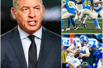 Troy Aikman Made An Uncomfortable S3xu@l Innuendo On Live TV During Colts-49ers ‘MNF’ Game😳The booth went awkward in a hurry. During a routine MNF call, Troy Aikman dropped a line that instantly made viewers squirm, sparked double takes, and sent social media into overdrive. The moment was brief but loud — the kind of live-TV slip that lingers, gets replayed nonstop, and leaves everyone saying the same thing: that didn’t sound right at all.K