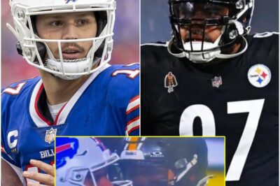 Social Media Lip Readers Have Uncovered Cam Heyward’s Vulgar 3-Word Message For Josh Allen As The Bills Qb Laughed In His Fac👀🏈😬The cameras caught the stare-down, but lip readers caught the real explosion. As Josh Allen smirked and laughed right in his face, Cam Heyward fired back with a razor-sharp, filthy three-word shot that’s now blowing up online — and the clip looks even nastier once you know what was said.k