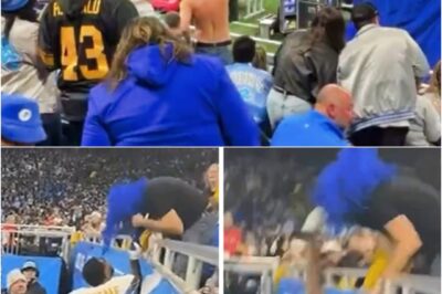 Newly-Released Footage Exposes Suspicious 4-Word Statement From Lions Fan Ryan Kennedy After He Was Punched By DK Metcalf [VIDEO]