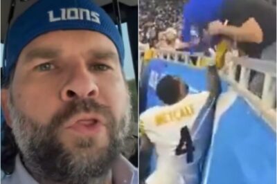 “HE’S NOT LETTING IT GO.”: DK Metcalf Punch Scandal Takes a SHOCKING New Turn as Lions Fan Drops a Bombshell Announcement — a move that drags the chaos even further.🔥 Just when the drama looked like it was finally cooling off, the Detroit Lions fan at the center of the DK Metcalf punch chaos makes a stunning announcement that yanks the entire story back into the spotlight. The timing is ruthless, the message feels loaded, and the shockwave is instant — turning a sideline altercation into a rolling scandal that refuses to d!e.k