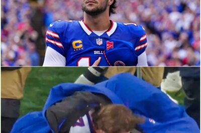Josh Allen Reveals The Truth About His Disgusting Habit After Cameras Caught Him Puking His Brains Out On The Sideline vs. Patriots.That sideline moment was impossible to unsee. Cameras caught Josh Allen violently getting sick in front of everyone, and the clip instantly went viral — but what really sent the internet spiraling was his blunt follow-up explanation, turning a gross highlight into a full-on talking point that won’t go away.k