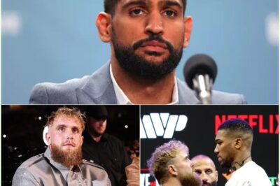 “THEY’RE TERRIFIED”: Amir Khan blows the lid on what he’s heard from Jake Paul’s camp ahead of the Joshua fight… a leaked warning that cranks the tension to breaking point.k