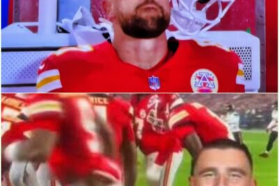 Social Media Destroyed Travis Kelce With Nasty Jokes After NBC Cameras Caught Sad Sideline Reaction To His Costly Play That Blew SNF Game For The Chiefs😬One mistake turned into a full-on public pile-on. NBC caught Kelce’s crushed sideline reaction right after the costly moment, and the internet pounced instantly — brutal jokes, savage memes, and nonstop reposts turning his pain into the night’s ugliest trending punchline.k