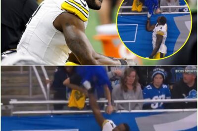 DK Metcalf Crashes Out And Punches A Lions Fan In The Stands During Game 🏈The stadium just got a whole new kind of chaos. Cameras caught DK Metcalf losing it in the stands and throwing a punch at a Lions fan, instantly turning a normal game moment into a viral meltdown with the clip spreading everywhere.K