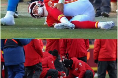 BREAKING: Here’s What Happened to Patrick Mahomes As His Left Knee Buckles, And It Does Not Look Good🚨It happened in a split second — one awkward buckle, one terrifying jolt, and the entire stadium mood changed instantly. The replay tells a brutal story as Mahomes’ left knee gives way, and the scene that followed felt less like football and more like panic, with every frame making it look worse than anyone wanted to believe.k