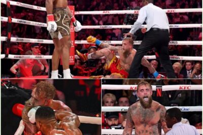 “IT WAS NEVER EVEN CLOSE!”: Anthony Joshua drops Jake Paul in a brutal sixth-round stoppage… a dramatic takedown that silences the hype and leaves the arena in disbelief.K