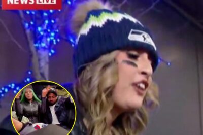 Seattle Seahawks Female Fan Completely Sabotaged Local New Report With Barrage Of F-Bombs On Live TV [VIDEO].k