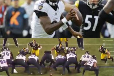 Pittsburgh Steelers Got Away With Blatant Penalty On Missed Game-Winning Field Goal As NFL Refs Screwed The Baltimore Ravens One Last Time 🚨🏈Baltimore’s season came down to one final kick—and fans say it never should’ve ended that way. On the game-winning field goal attempt that fell short, viewers immediately pointed to a blatant penalty the Steelers appeared to get away with, turning heartbreak into fury in seconds. As replays spread online, the missed call is being framed as the last—and most brutal—example of the Ravens getting burned by officiating when it mattered most.k