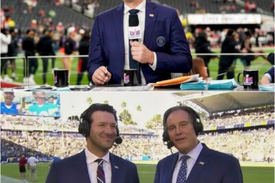 New Report Reveals The Cold Hard Truth About CBS Demoting Tony Romo & Jim Nantz Amid Massive Criticism 🚨📺For months, the criticism had been impossible to ignore—but now the real story is coming out. A new report sheds light on what actually pushed CBS to make a move involving Tony Romo and Jim Nantz, and it’s far more calculated than fans were led to believe. The behind-the-scenes details are turning long-swirling rumors into something much more concrete, and they paint a picture of pressure that had finally reached a breaking point.k