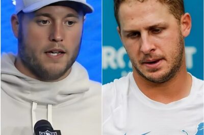 JUST 10 MINUTES AGO: NFL legend Matthew Stafford has broken his silence with a powerful statement, stepping up to defend Jared Goff ahead of the final game of his career: “What’s happening to him is a crime against football — a blatant betrayal of everything this sport stands for. k