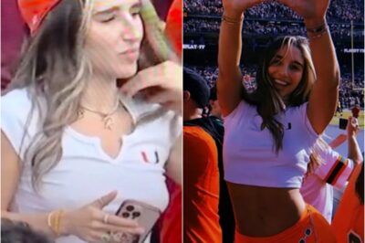 Adult star Abella Danger sparks a massive stir at the national championship game as cameras catch the crowd’s stunned reaction.k