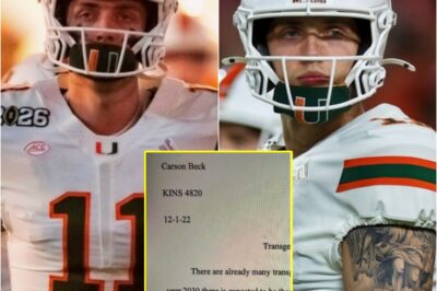 Carson Beck’s College Essay About Transgender Athletes Leaks Online – He Better Hope His Football Career Works Out For Him.k