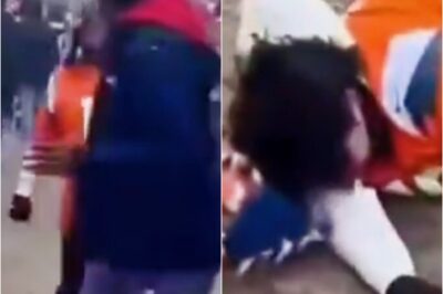 Broncos Fan Gets Knocked Out Cold After Trash-Talking a Patriots Fan In Savage FAFO Moment [VIDEO].k