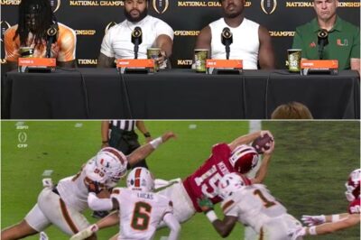Here’s The Real Reason Why Miami Players Couldn’t Tackle Fernando Mendoza On His National Championship-Winning TD That Everyone Needs To Know About [VIDEOS].k
