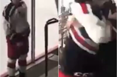 Shocking Video Of High School Hockey Player Fighting A Parent In The Stands Goes Viral.K