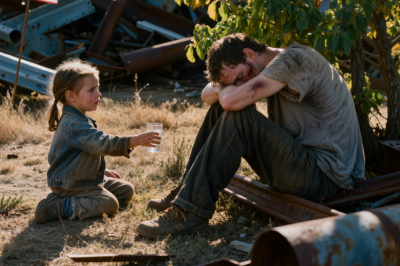 AN EIGHT-YEAR-OLD GIRL WAS DIGGING THROUGH A LANDFILL WHEN SHE HEARD BREATHING COMING FROM INSIDE A RUSTED REFRIGERATOR. WHEN SHE LOOKED THROUGH THE CRACK, A MAN IN TORN DESIGNER CLOTHES WHISPERED FOR WATER—AND IN THAT MOMENT, A CHILD WHO HAD ALMOST NOTHING BECAME THE ONLY THING STANDING BETWEEN HIM AND DEATH