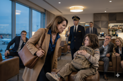 A LITTLE GIRL WAS SLAPPED FOR “NOT BELONGING” IN THE VIP LOUNGE AIRPORT LOUNGE — SECONDS LATER, THE WHOLE VIP LOUNGE WENT SILENT